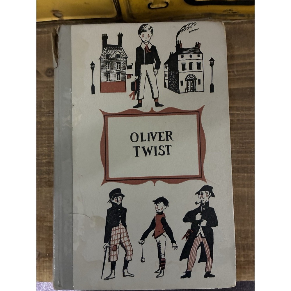 VTG 1956 Oliver Twist Junior Deluxe Edition Water Damage‎